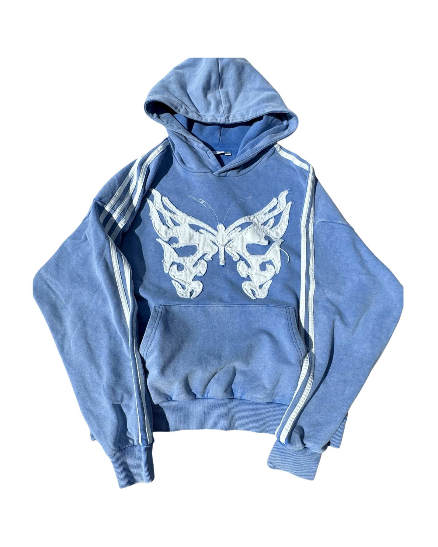 blue “freedom” Track Hoodie