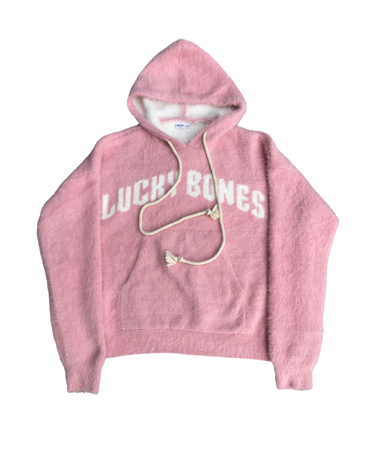 Pink “Panda” hoodie